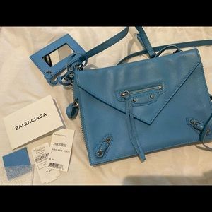 Balenciaga Papier triple zip crossbody bag